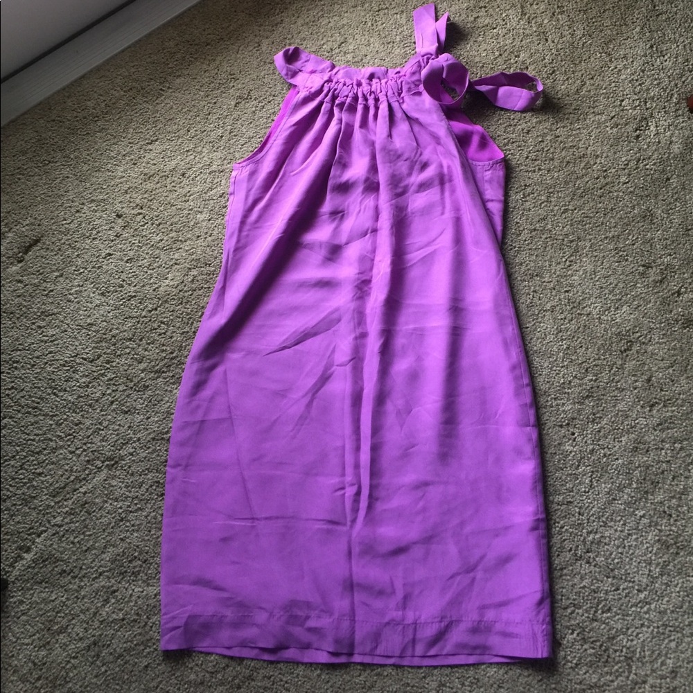 Banana Republic tie neck dress